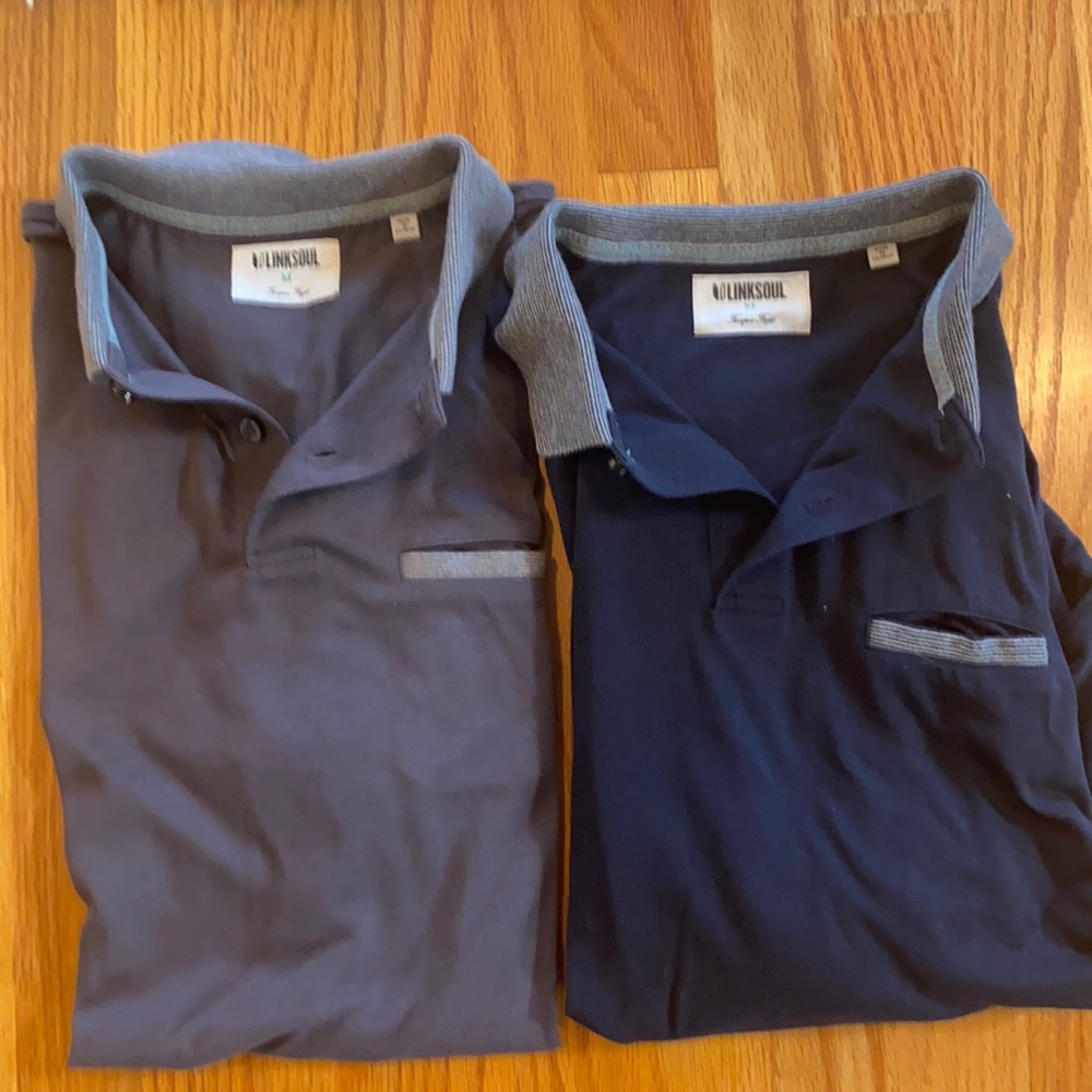 Pair of linksoul polos for sale